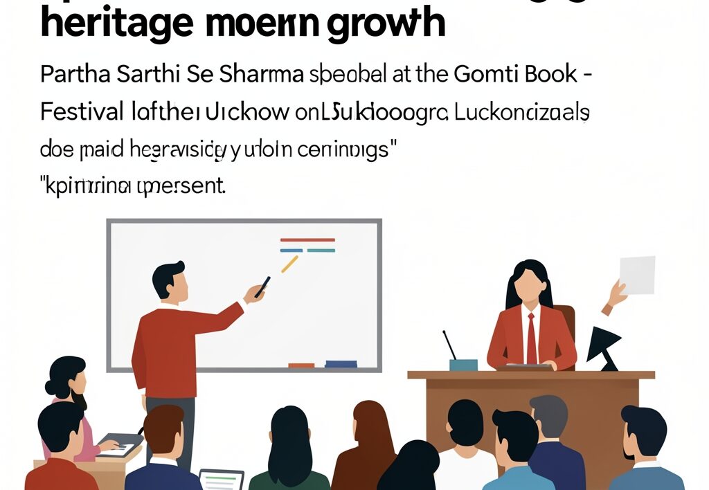 Illustration for Lucknow cultural evolution: Lucknow cultural evolution sparks debate on balancing heritage and modern growth