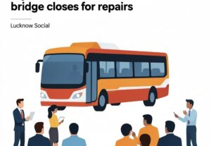Illustration for Lucknow Kanpur bus route: Lucknow Kanpur bus route diversion via Jajmau hits commuters as bridge closes for repairs
