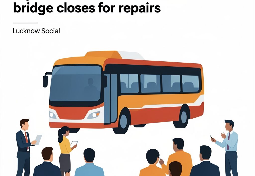 Illustration for Lucknow Kanpur bus route: Lucknow Kanpur bus route diversion via Jajmau hits commuters as bridge closes for repairs