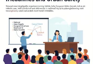 Illustration for Lucknow morning brief: Lucknow Morning Brief: National Headlines and Urban Safety