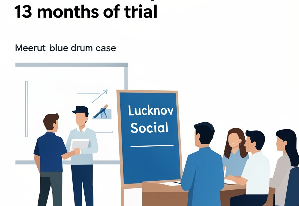 Illustration for Meerut blue drum case: Meerut blue drum case verdict set for today after 13 months of trial