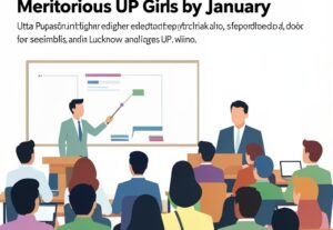 Illustration for Rani Laxmi Bai scheme: Rani Laxmi Bai Scheme to Deliver Free Two-Wheelers to Meritorious UP Girls by January