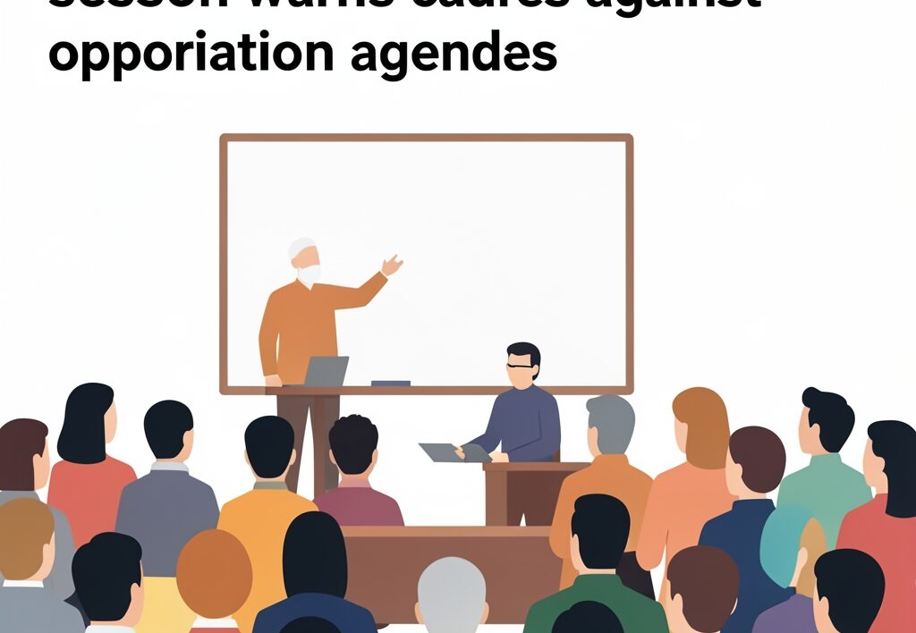 Illustration for RSS-BJP meet Lucknow: RSS-BJP meet Lucknow strategy session warns cadres against opposition agendas