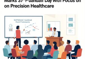 Illustration for SGPGIMS nuclear med dept: SGPGIMS Nuclear Med Dept Marks 37th Foundation Day with Focus on Precision Healthcare