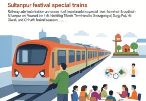 Illustration for Sultanpur festival special trains: Sultanpur festival special trains announced for Diwali and Chhath rush
