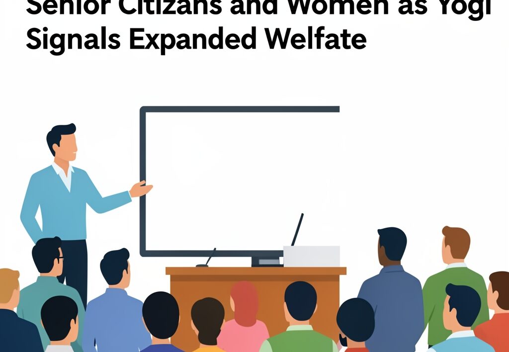 Illustration for UP pension hike: UP Pension Hike Announced for Senior Citizens and Women as Yogi Signals Expanded Welfare