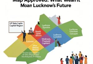 Illustration for UP State Capital Region: UP State Capital Region Base Map Approved: What It Means for Lucknow's Future