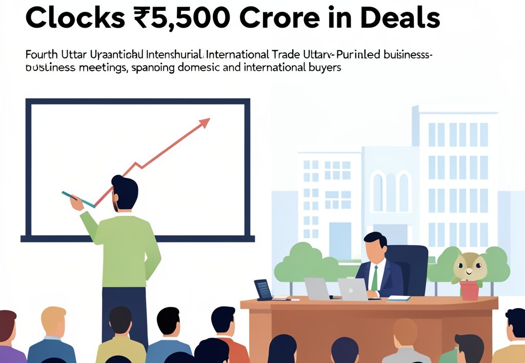 Uttar Pradesh International Trade Show Clocks ₹5,500 Crore in Deals