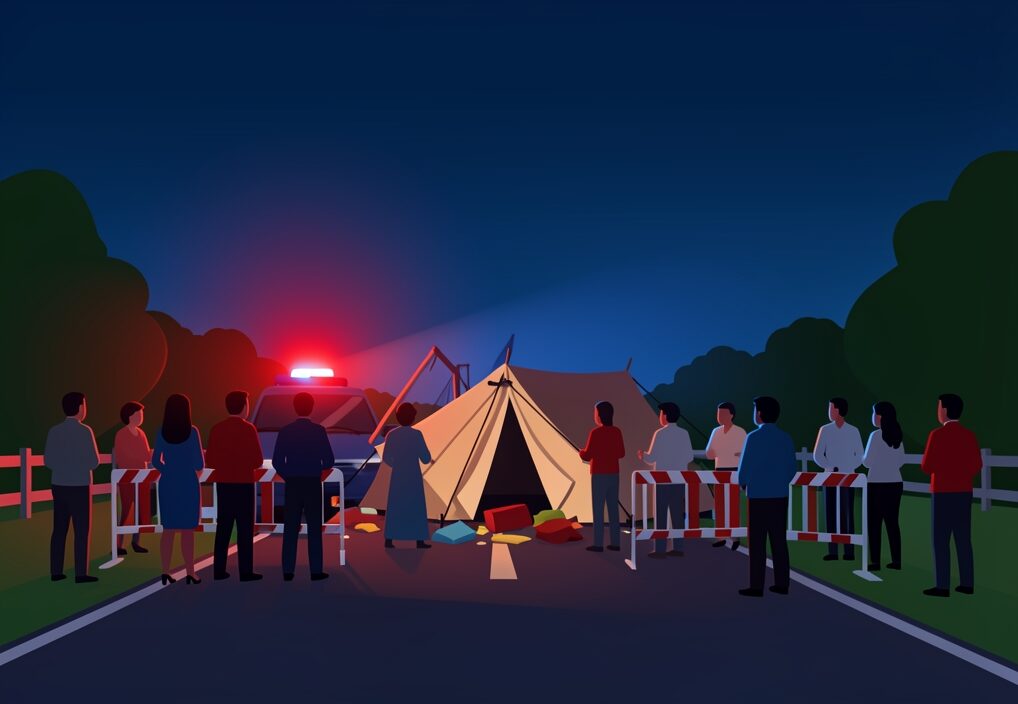 Illustration for Balrampur Durga Puja accident: Balrampur Durga Puja accident claims three lives as speeding car ploughs into festive gathering
