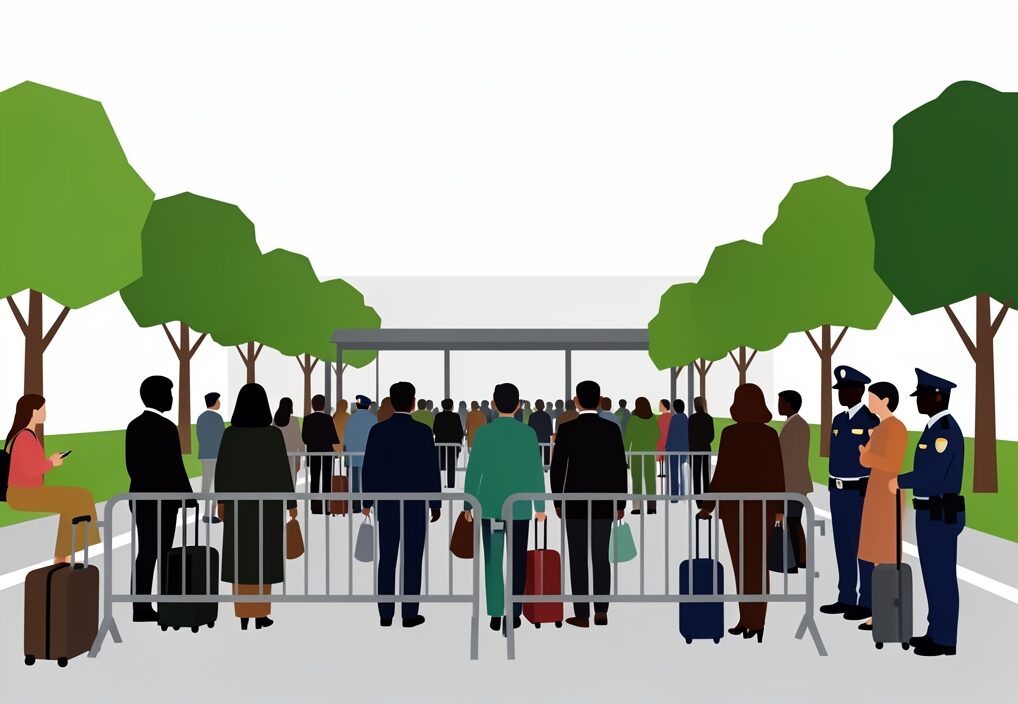 Illustration for Delhi CJP march: Delhi CJP March Security Spells Travel Headaches for Lucknow Travellers Heading North