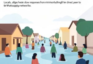 Illustration for Faizullaganj residents: Faizullaganj residents launch digital SOS as Lucknow flood rescue stalls online