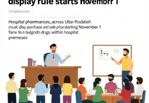 Illustration for Hospital pharmacies UP: Hospital pharmacies UP price display rule starts November 1