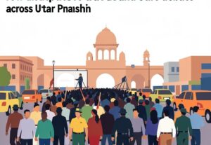 Illustration for INDIA bloc march: INDIA bloc march to EC over Gyanesh Kumar row disrupts travel and stirs debate across Uttar Pradesh