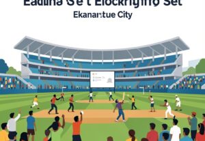 Illustration for Ekana stadium Lucknow: India vs West Indies T20I at Ekana stadium Lucknow Set to Electrify the City