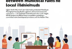 Illustration for Indira Nagar lease: Indira Nagar lease row highlights friction between municipal rules and local livelihoods