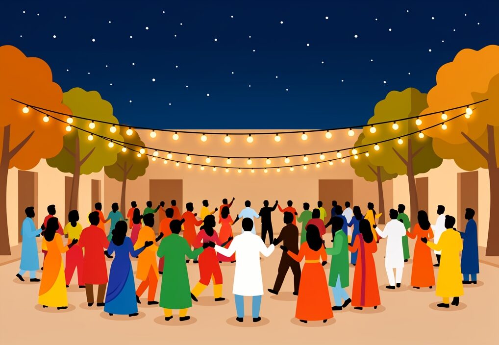 Illustration for Navratri dandiya nights: Navratri dandiya nights in Lucknow kick off high-energy festive celebrations