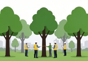 Illustration for Noida Biodiversity Park: Noida Biodiversity Park Tree Felling Sparks Fresh Environmental Concerns Across Uttar Pradesh