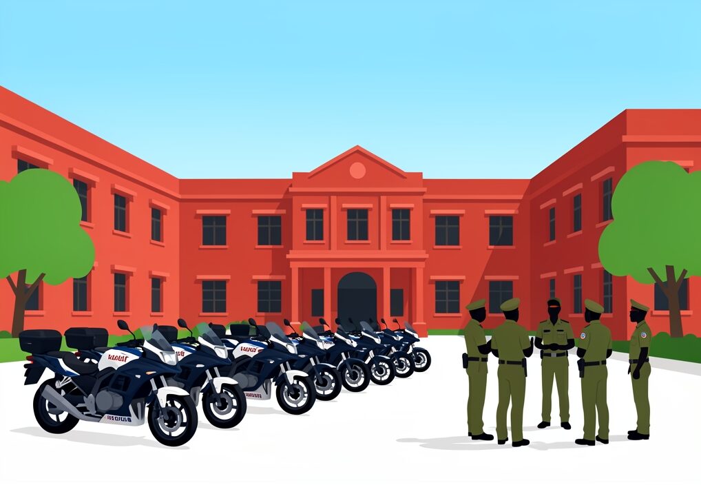 Illustration for Operation Dahan: Operation Dahan: UP Police Destroy 1.72 Lakh Kg of Narcotics Worth Rs 418 Crore