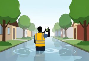 Illustration for Lucknow flood relief: Rajnath Singh Reviews Lucknow Flood Relief Amid Rising Waterlogging Crisis