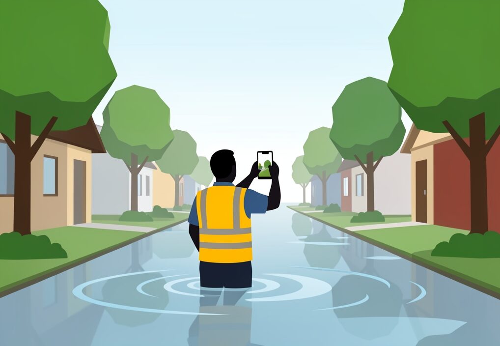 Illustration for Lucknow flood relief: Rajnath Singh Reviews Lucknow Flood Relief Amid Rising Waterlogging Crisis