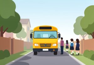 Illustration for School van safety: School van safety in Uttar Pradesh faces urgent scrutiny after Naini tragedy