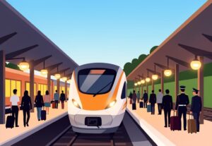Illustration for Vande Bharat sleeper train: Varanasi-Delhi Vande Bharat sleeper train launch transforms Uttar Pradesh travel