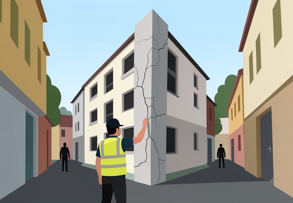 Illustration for Wazirganj apartment: Wazirganj Apartment Declared Unsafe by LDA Audit, Demolition Recommended After Tilt